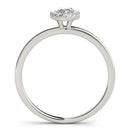 Marquise Cut Halo Engagement Ring