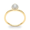 Marquise Cut Halo Engagement Ring DiamondStatus