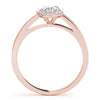 Oval Cut Halo Engagement Ring DiamondStatus