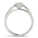 Oval Cut Halo Engagement Ring