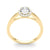 Oval Cut Halo Engagement Ring