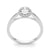 Oval Cut Halo Engagement Ring