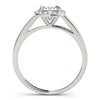 Cushion Cut Halo Engagement Ring DiamondStatus
