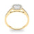 Cushion Cut Halo Pavé Engagement Ring