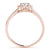 Round Halo Pavé Engagement Ring