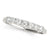 Round Seven Stone Wedding Ring