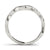 Twisted Diamond Set Wedding Ring