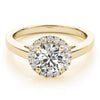 Round Halo Engagement Ring DiamondStatus