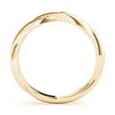 Twisted Plain Wedding Ring