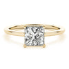 Princess Hidden Halo Engagement Ring DiamondStatus
