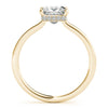 Princess Hidden Halo Engagement Ring DiamondStatus