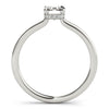 Emerald Hidden Halo Engagement Ring DiamondStatus