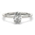 Oval Hidden Halo Engagement Ring