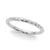 Round Scatter Diamond Wedding Ring