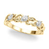 Marquise Diamond Floral Wedding Ring DiamondStatus