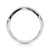 Curved Half Eternity Wedding Ring