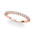 Round Diamond Wedding Ring