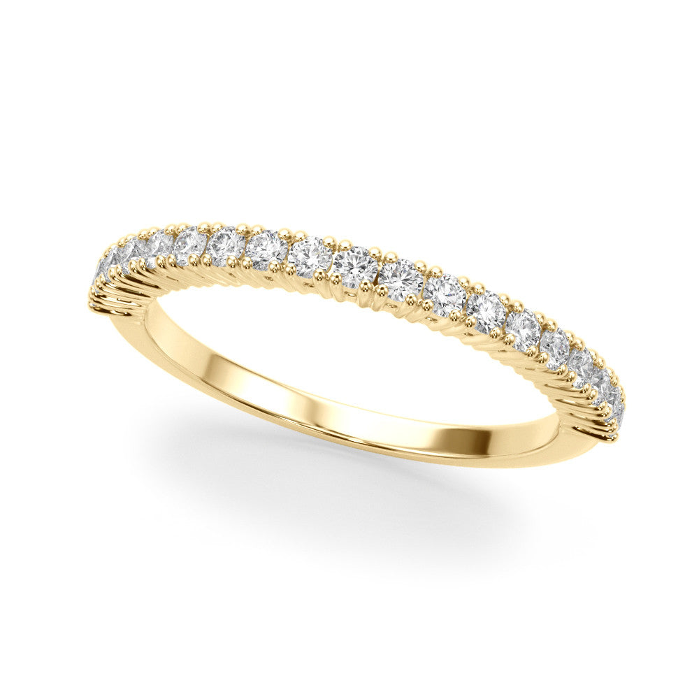 Round Diamond Wedding Ring