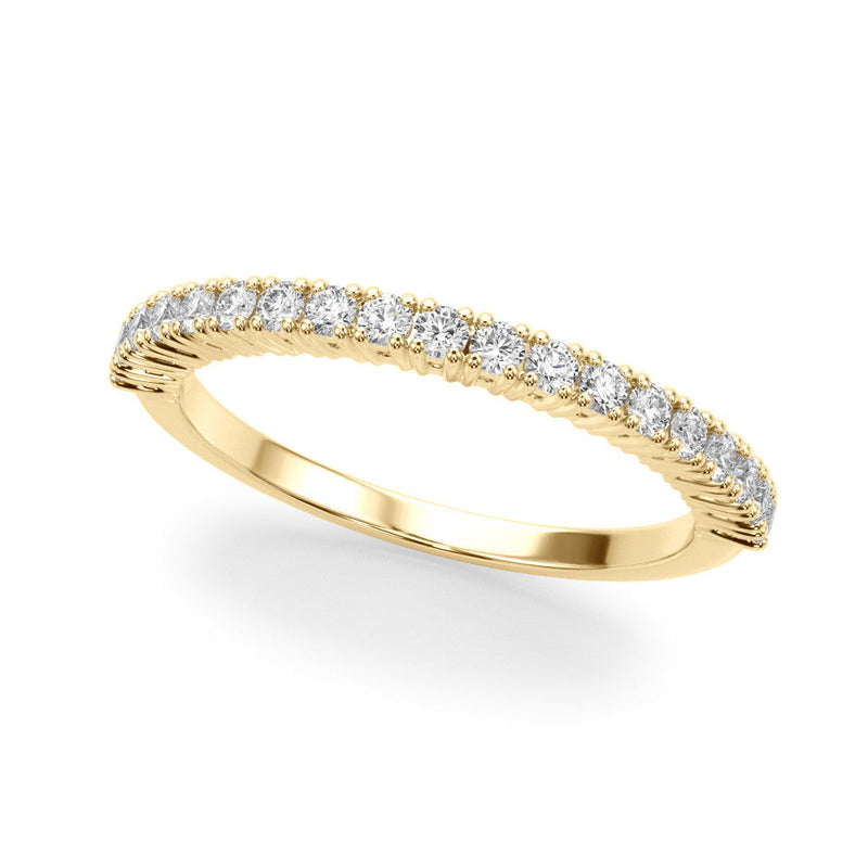 Round Diamond Wedding Ring