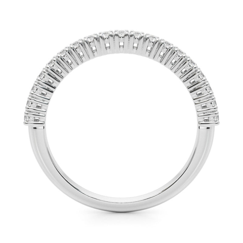 Round Diamond Wedding Ring