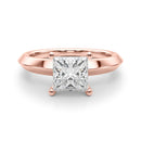 Princess Solitaire Engagement Ring