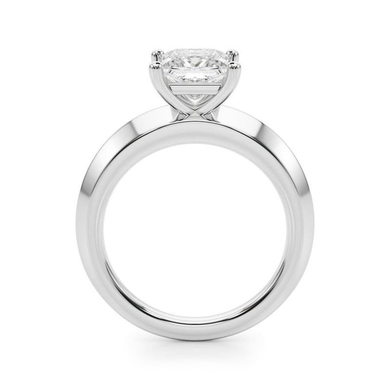 Princess Solitaire Engagement Ring