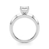 Emerald Solitaire Engagement Ring DiamondStatus