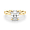 Oval Solitaire Engagement Ring