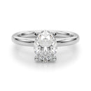 Oval Solitaire Engagement Ring