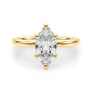 Marquise Solitaire Engagement Ring