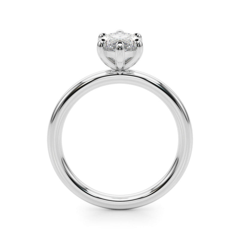 Marquise Solitaire Engagement Ring