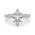 Marquise Pavé Engagement Ring