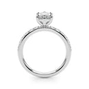 Marquise Pavé Engagement Ring