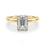 Emerald Solitaire Engagement Ring
