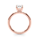 Emerald Solitaire Engagement Ring