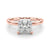 Princess Solitaire Engagement Ring