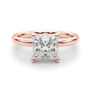 Princess Solitaire Engagement Ring