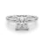 Princess Solitaire Engagement Ring
