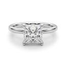 Princess Solitaire Engagement Ring