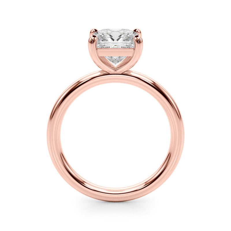 Princess Solitaire Engagement Ring