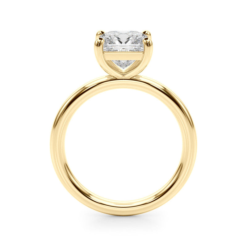 Princess Solitaire Engagement Ring