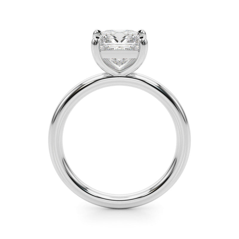 Princess Solitaire Engagement Ring