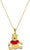 Disney Winnie The Pooh Gold Pendant Necklace