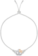 Disney Mickey & Minnie Bracelet Silver