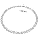 Swarovski Una Angelic Full Set Round Silver Tennis 5367853
