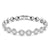 Swarovski Una Angelic Full Set Round Silver Tennis 5367853