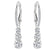 Swarovski Stilla Attract Trilogy Hoop Earrings 5416155