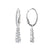Swarovski Stilla Attract Trilogy Hoop Earrings 5416155
