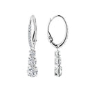 Swarovski Stilla Attract Trilogy Hoop Earrings 5416155