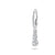 Swarovski Stilla Attract Trilogy Hoop Earrings 5416155